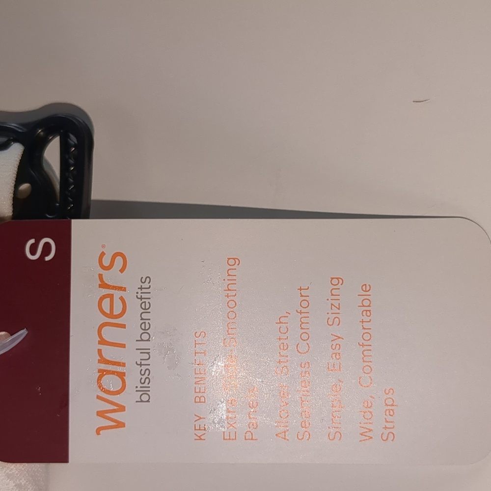 Warners Blissful Benefits Bra S NWT - Picture 3 of 4